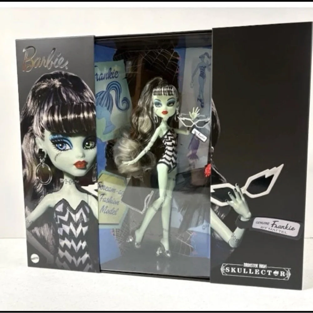 Mattel Barbie Frankie Doll - Green, Black & Silver Accents - Picture 2 of 5